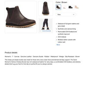 Sorel Woman's Harlow Chelsea Boot